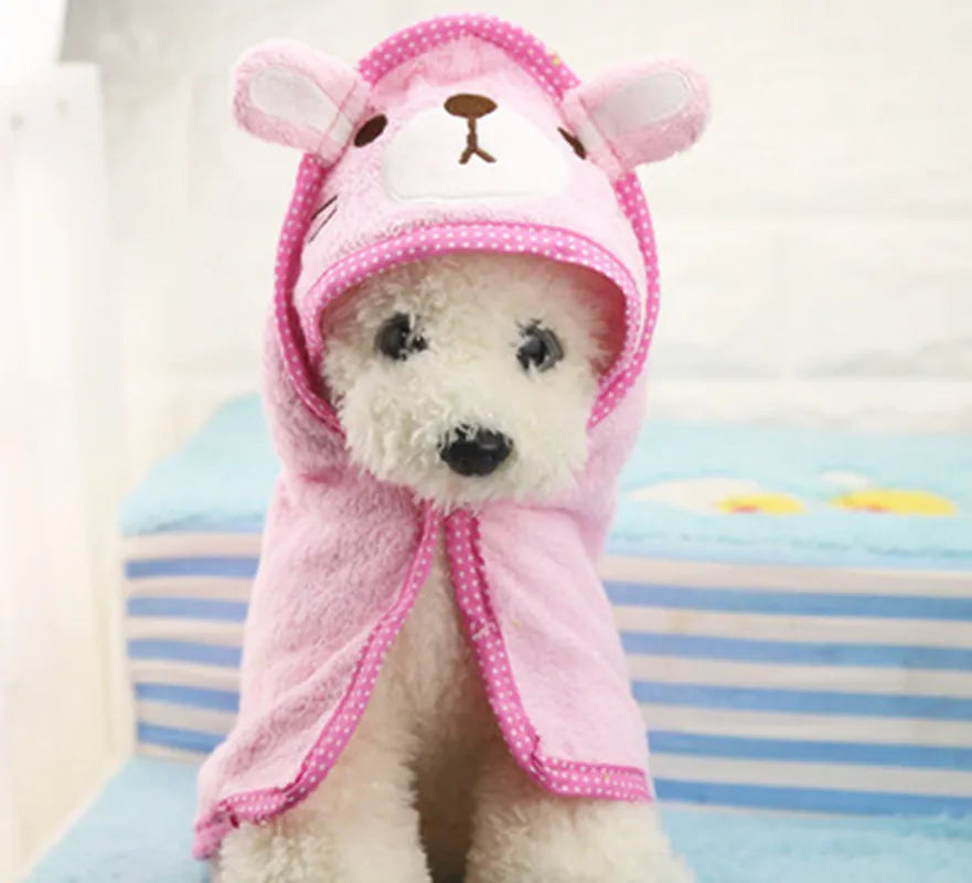 Serviette pour chien | Ultra-Absorbante à Capuche