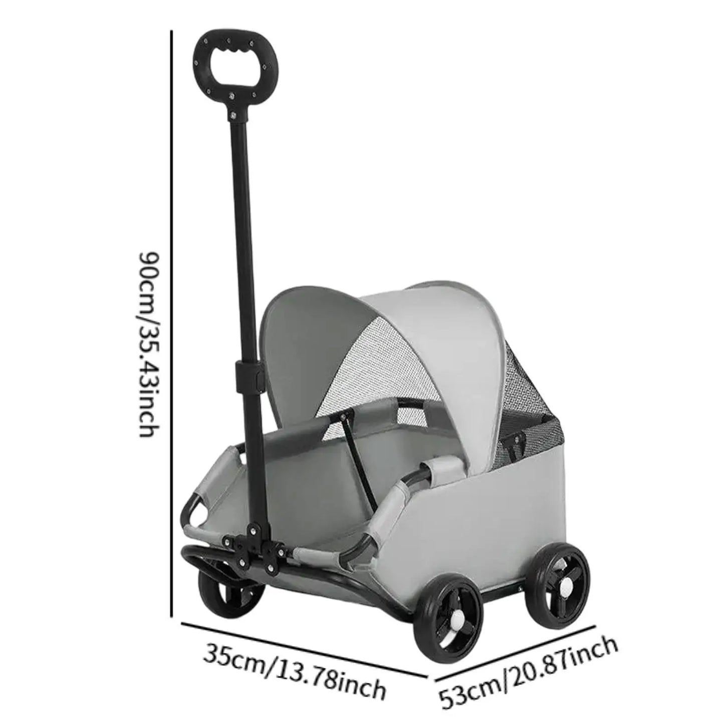 Poussette chien - Stroller Telescopic color