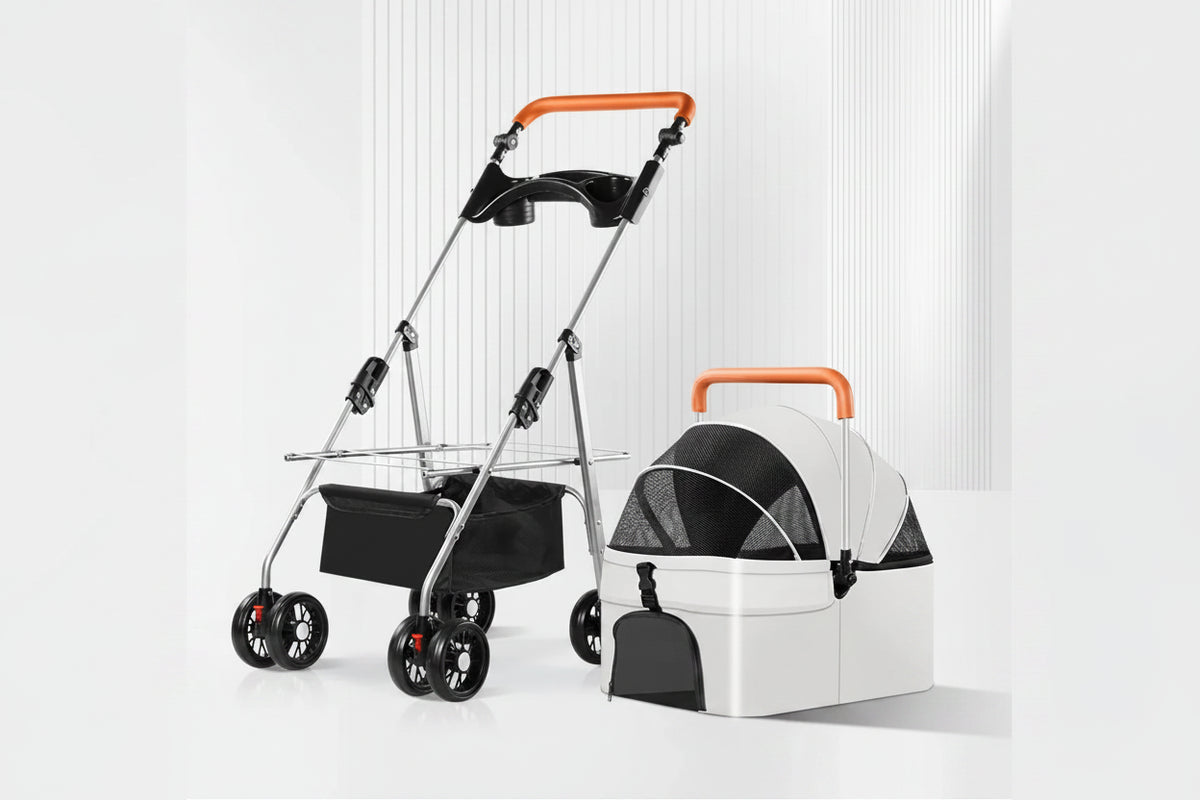 Poussette à chien- Detachable Carrying External