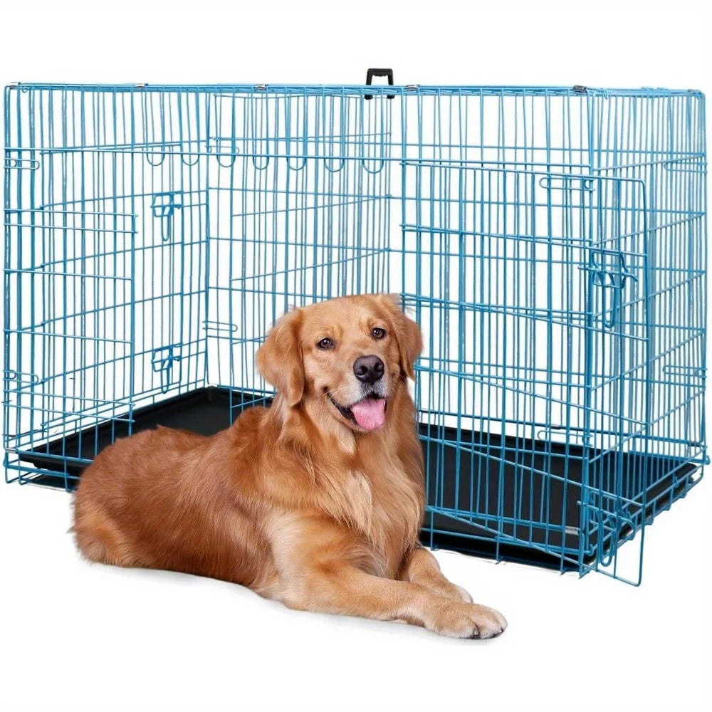 Cage de transport pour chien- Folding wire kennel