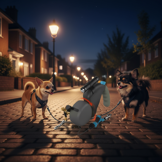 Laisse double pour chien- polyvalence et durabilité