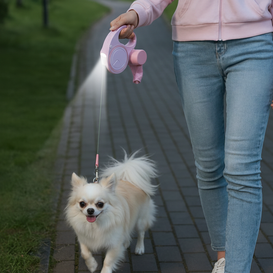 Laisse enrouleur chien