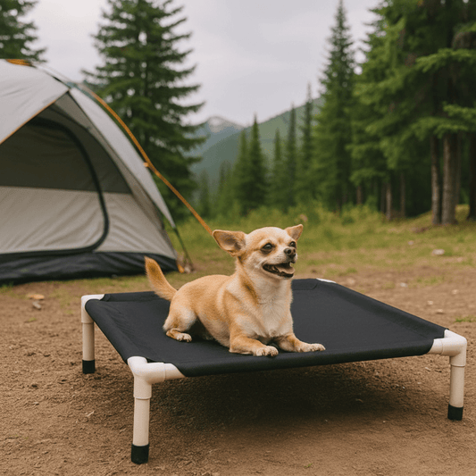 Lit de camp pour chien - Le Chihuahua Voyageur