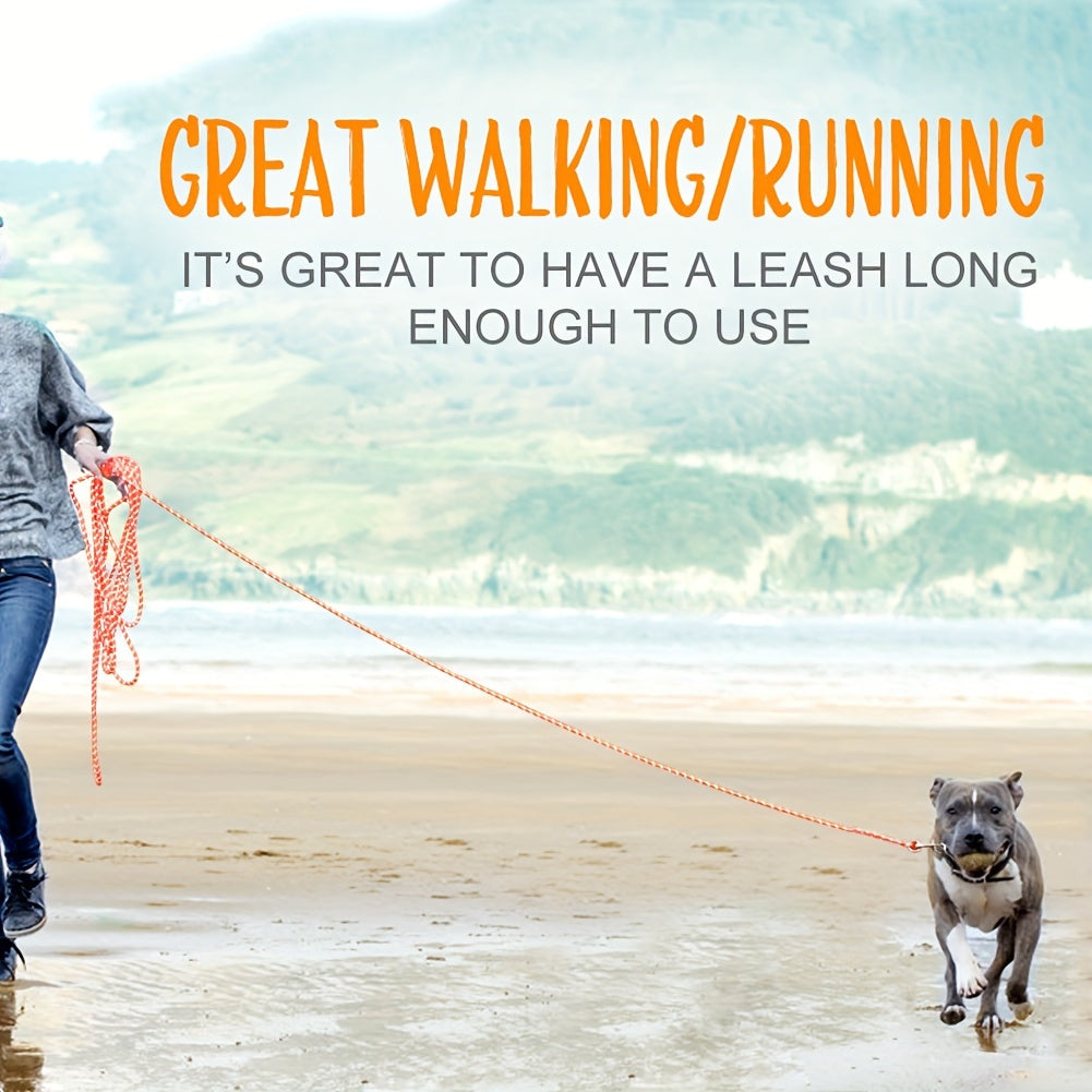 Longe pour chien- Reflective Long Polyamide