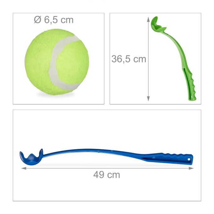 Lanceur de Balle pour chien- Perche flexible