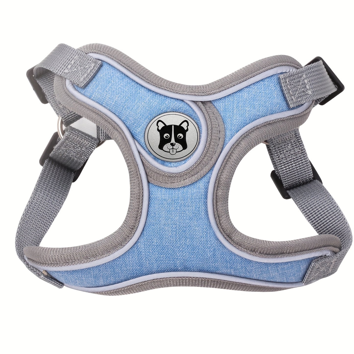 Laisse de chien- Bulldog Laisse- Harnais pour chien
