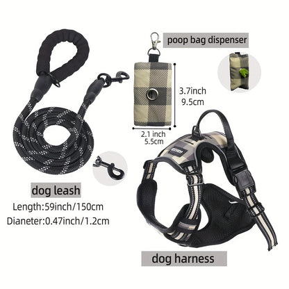 Laisse pour chien- MiTOOE kit 3 pcs