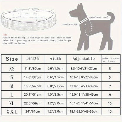 Laisse pour chien- Sparkling Rhinestone