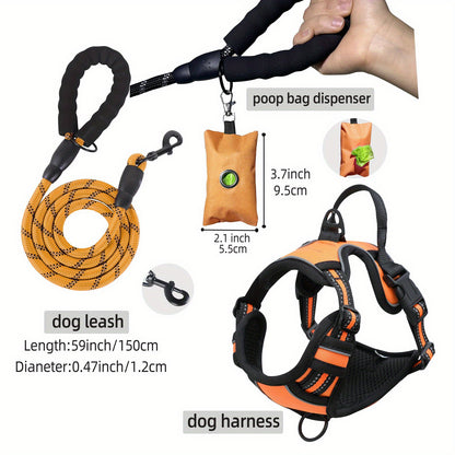 Laisse pour chien- MiTOOE kit 3 pcs