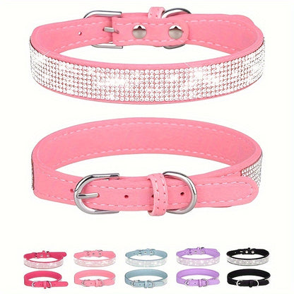 Laisse pour chien- Sparkling Rhinestone