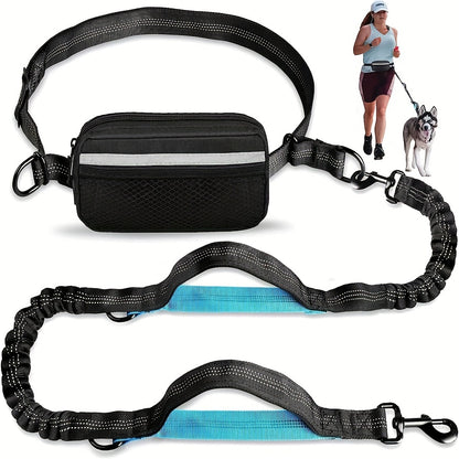 Laisses mains libres pour chiens - Laisse pour chien Jogging Plus