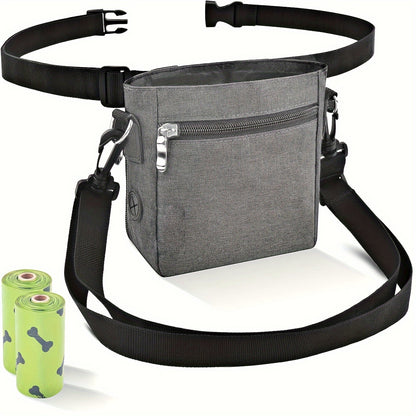 Sac pour chien- Treats Built-In Poop Bag Dispenser 3 Ways To Wear