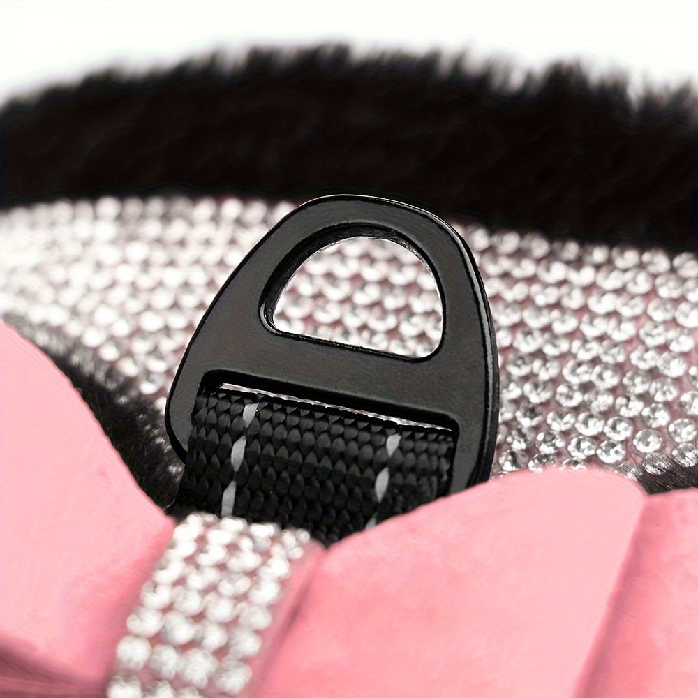 Harnais chien- Sparkling Rhinestone Butterfly