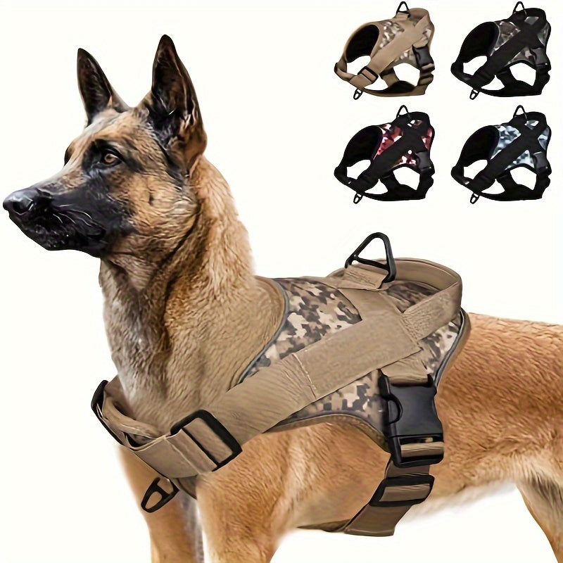 Harnais anti traction chien- Training Tactical.