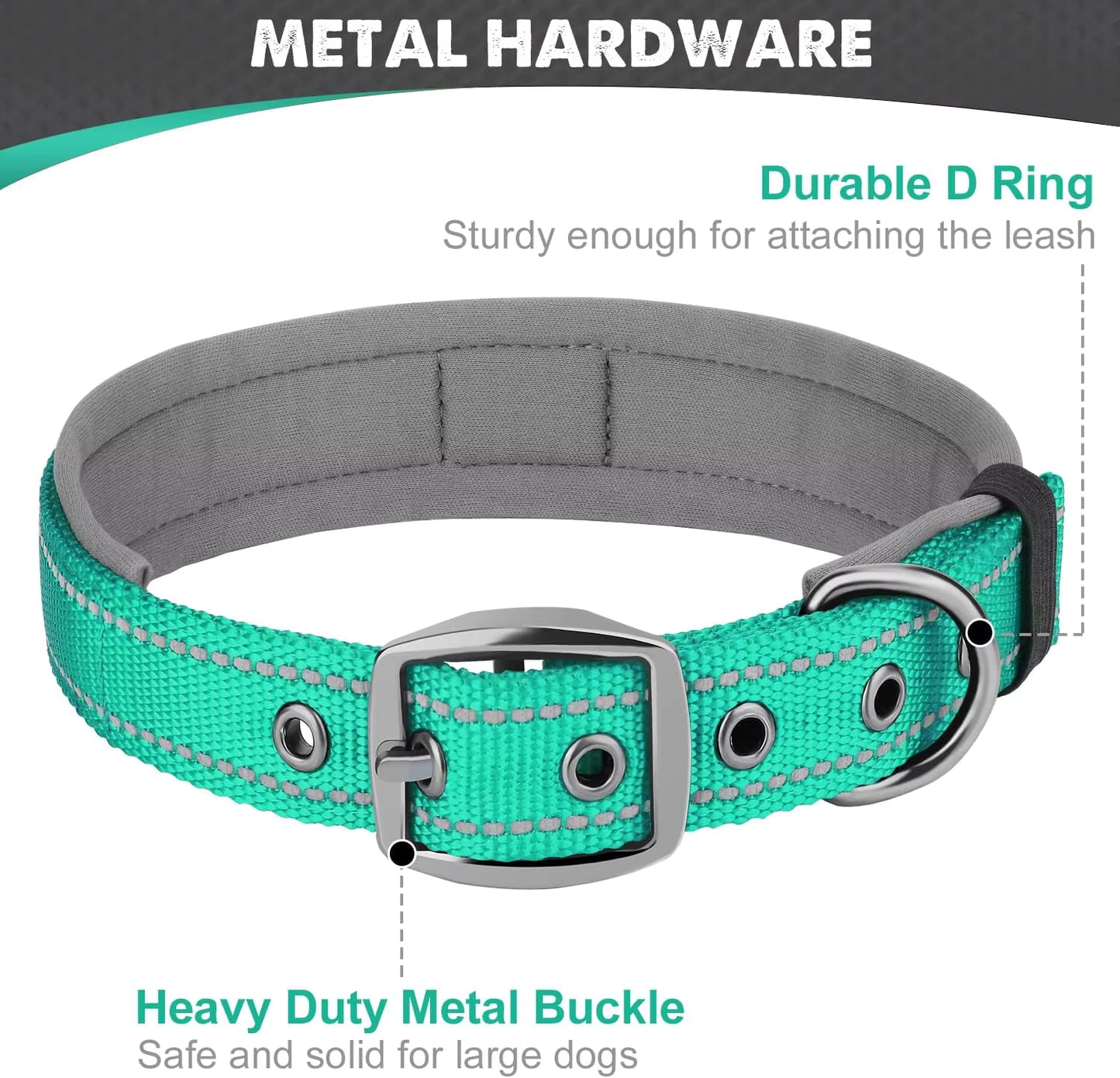 Collier pour chien-Réfléchissant Joytale