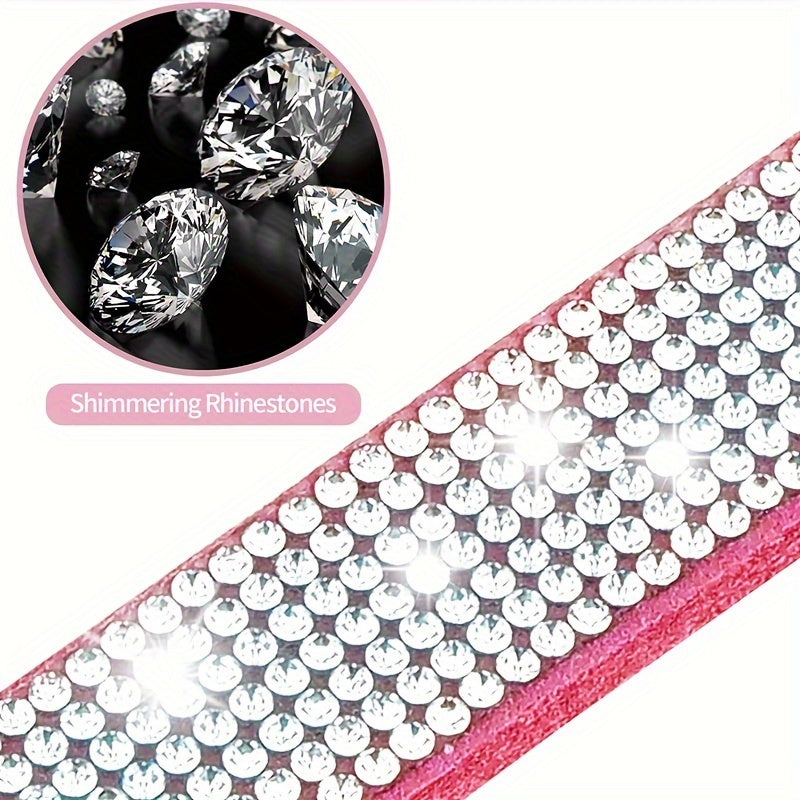 Laisse pour chien- Sparkling Rhinestone