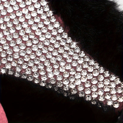 Harnais chien- Sparkling Rhinestone Butterfly