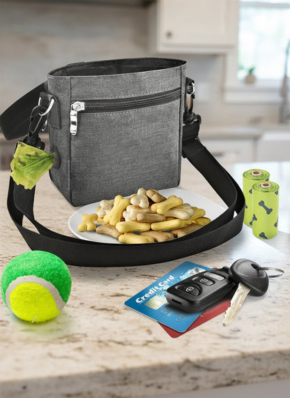 Sac pour chien- Treats Built-In Poop Bag Dispenser 3 Ways To Wear