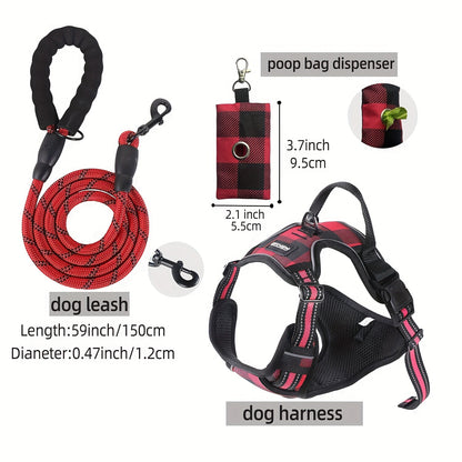 Laisse pour chien- MiTOOE kit 3 pcs