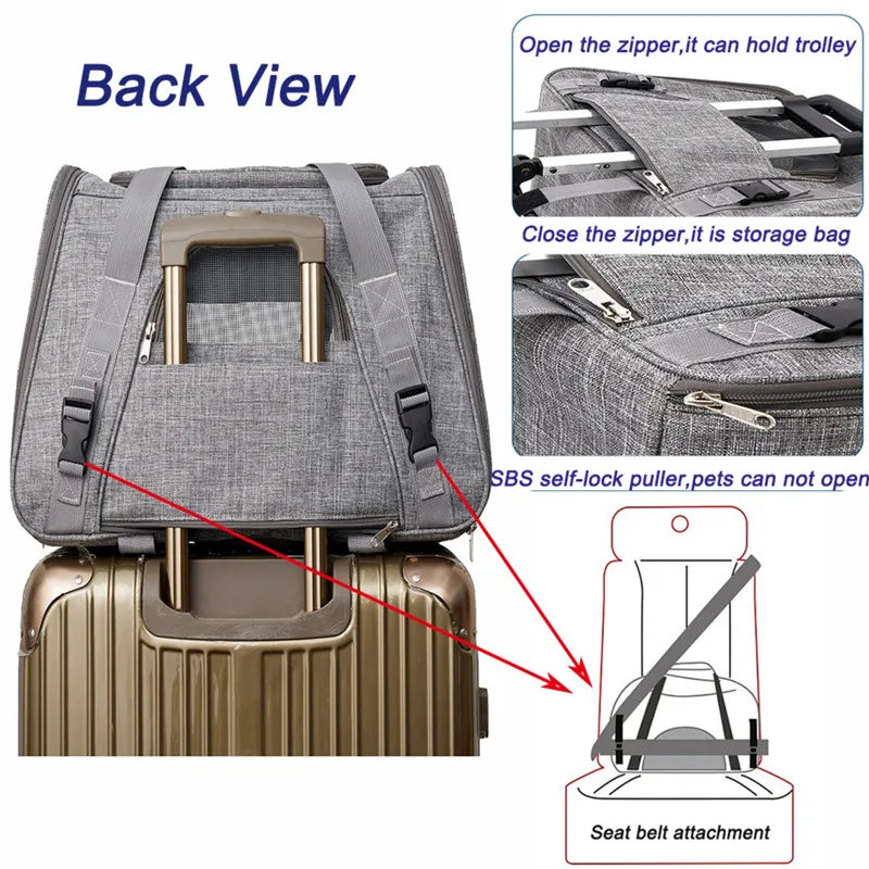 Caisse de transport chien- 3 in 1 Portable