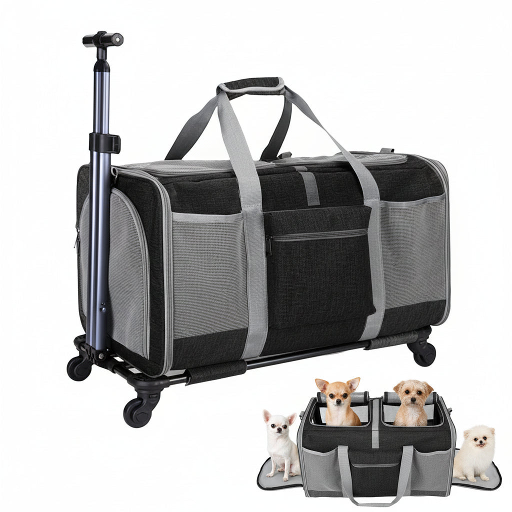 Cage  de transport chien- Ultra Large fart Trolley