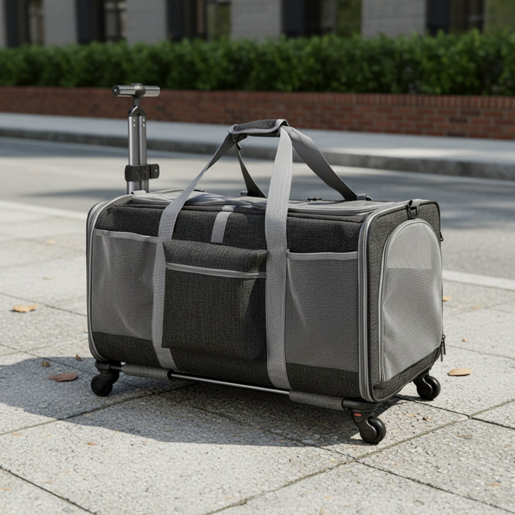 Cage  de transport chien- Ultra Large fart Trolley