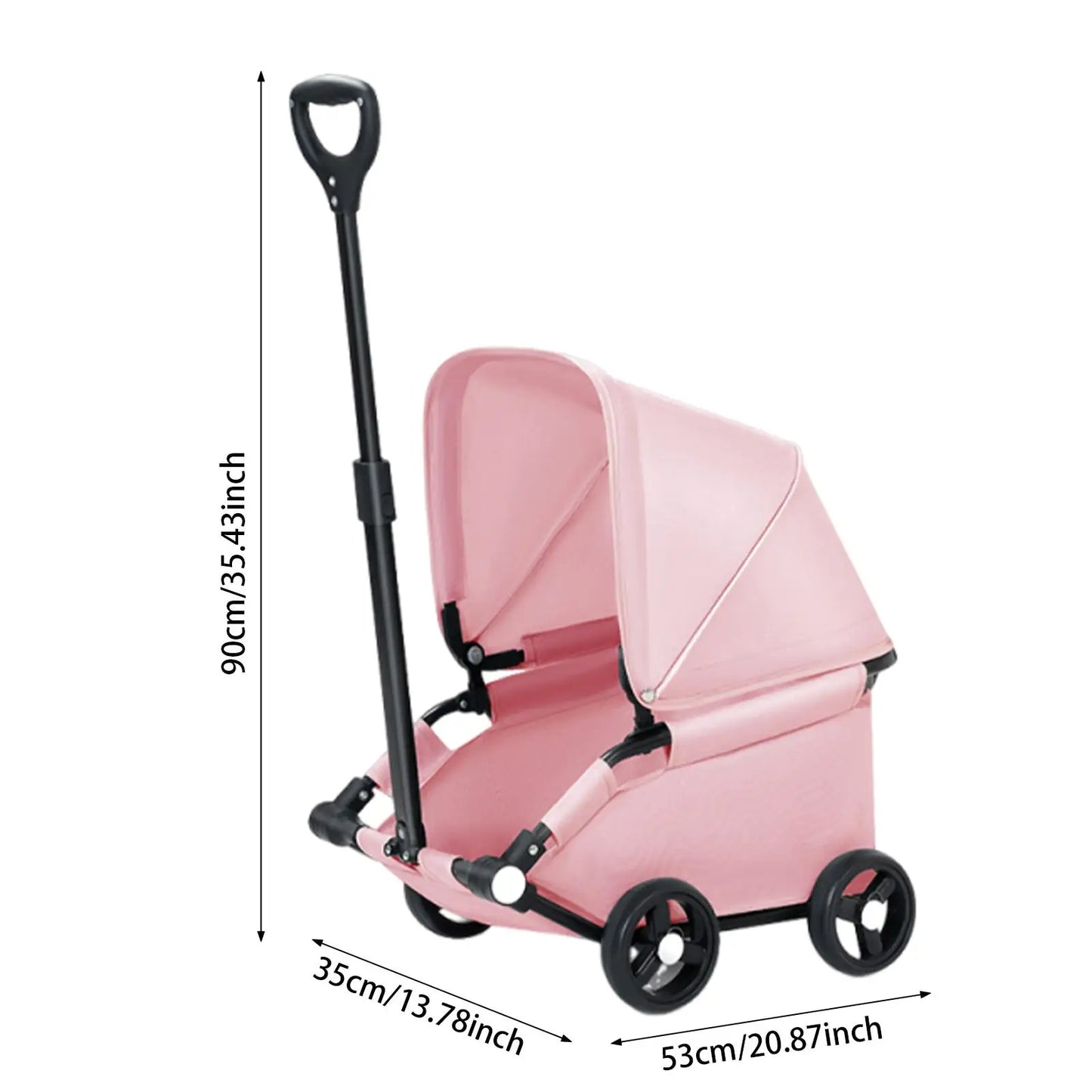 Poussette chien - Stroller Telescopic color