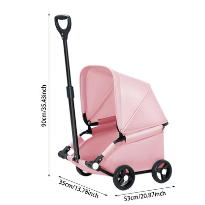 Poussette chien - Stroller Telescopic color