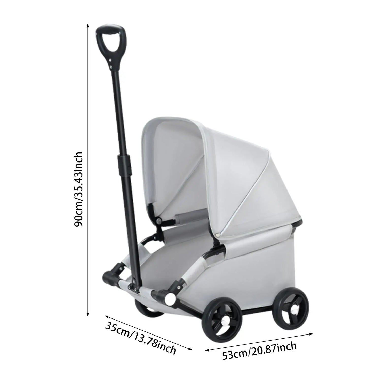Poussette chien - Stroller Telescopic color