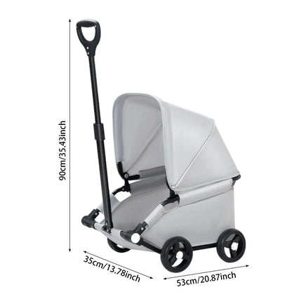 Poussette chien - Stroller Telescopic color