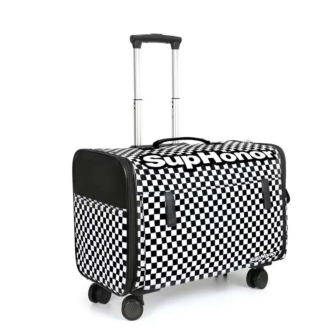 Cage chien- 4 Universal Wheels  Suitcase