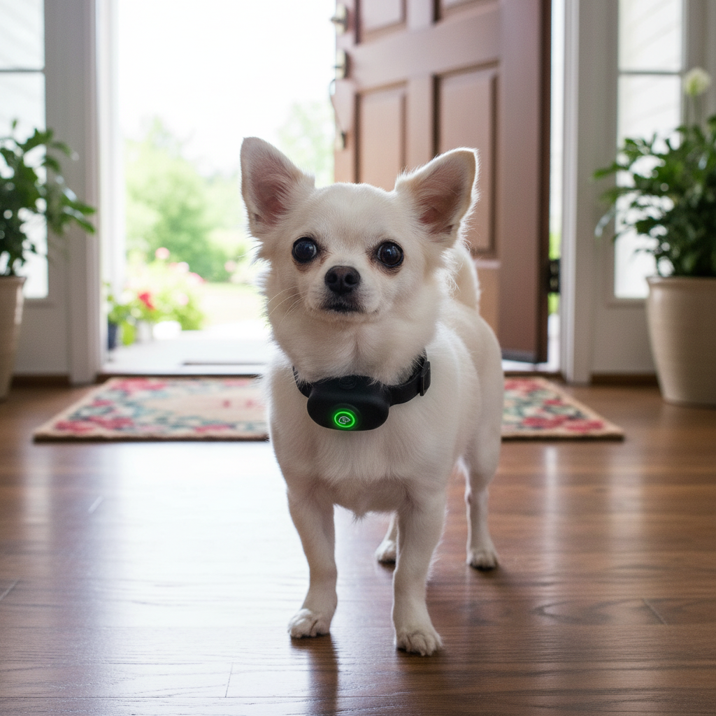 Collier anti aboiement petit chien | SilencePro 1