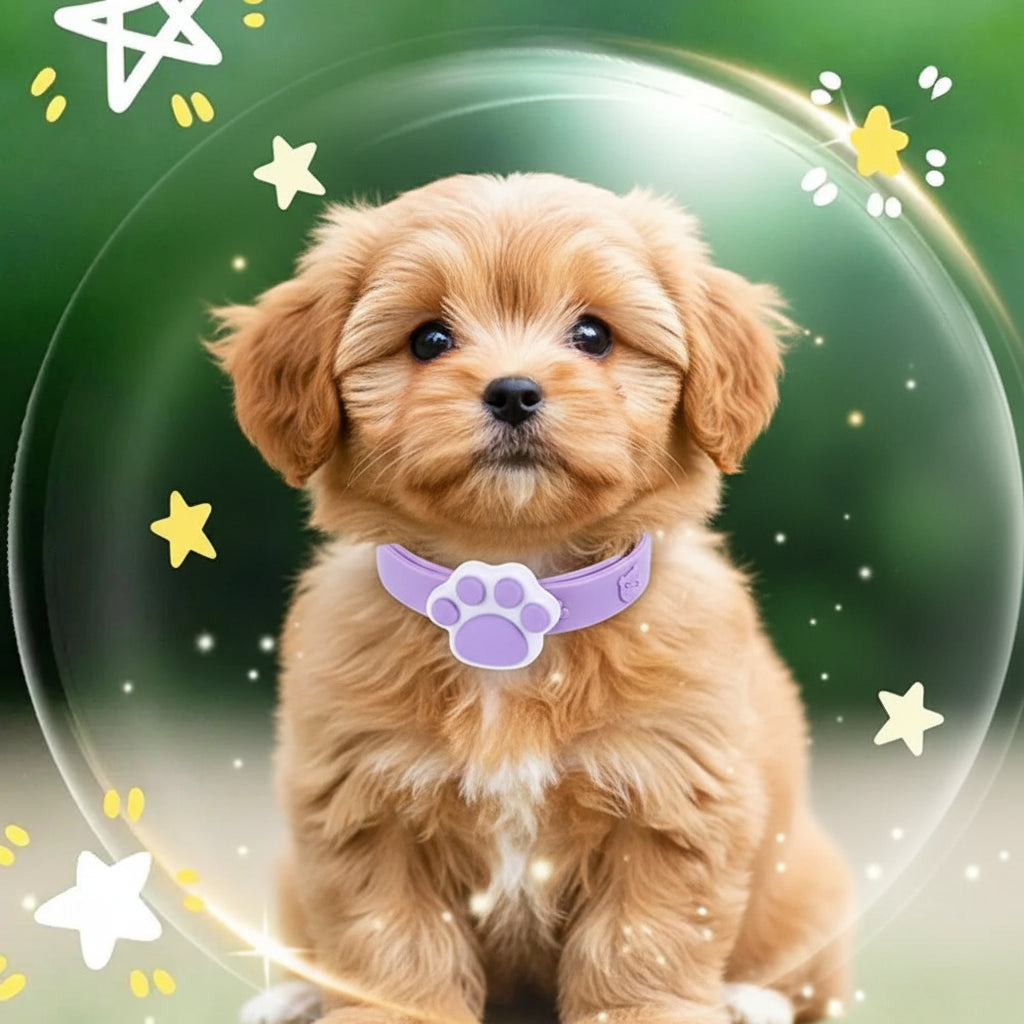 Collier anti puce | Naturel aux huiles essentielles chiot