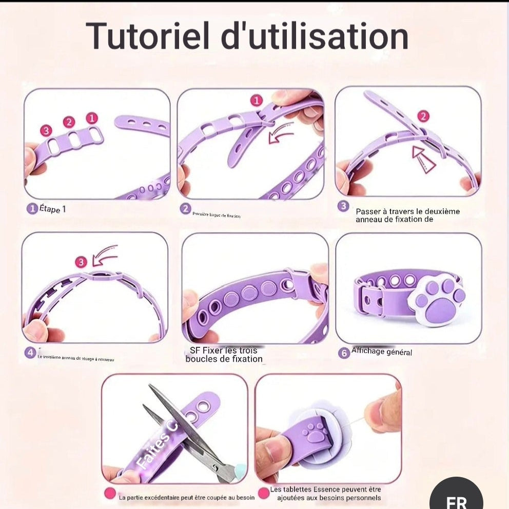 Collier anti puce | Naturel aux huiles essentielles tutoriel