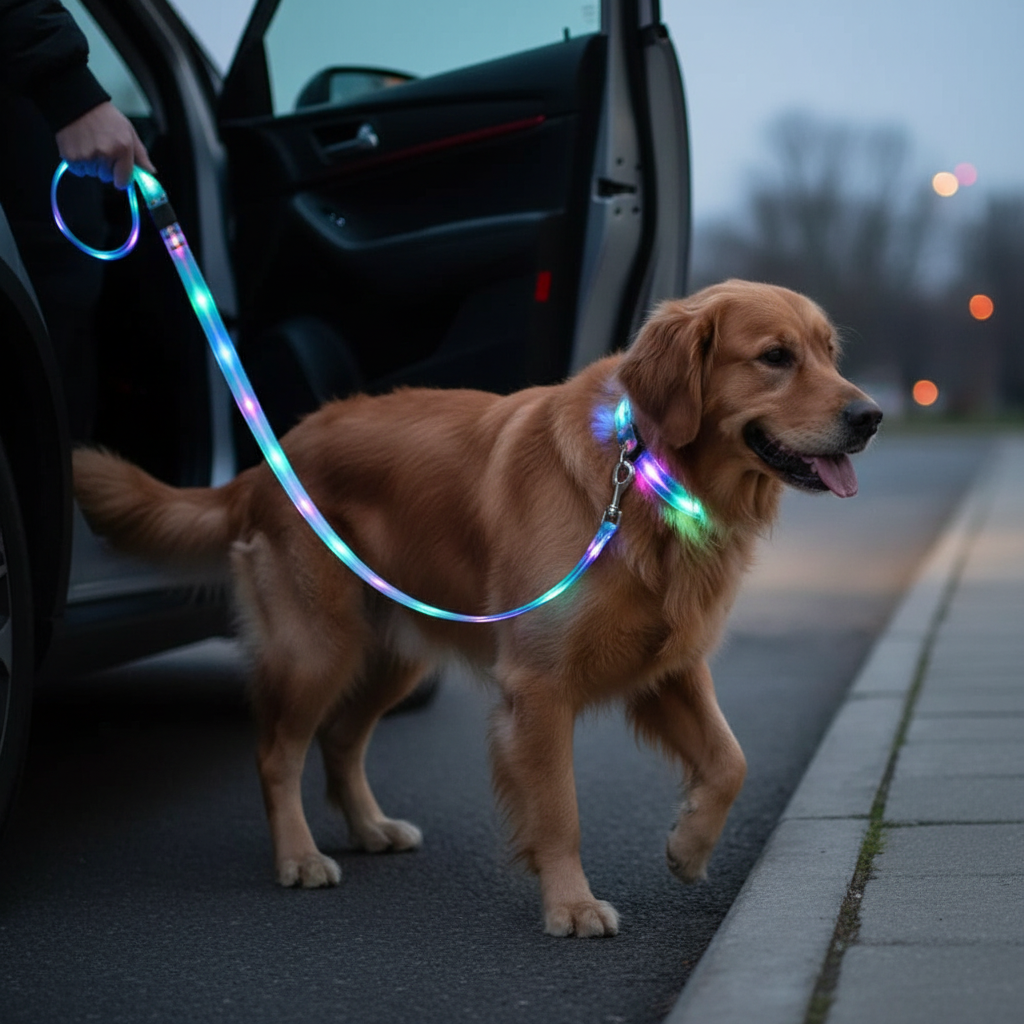 Collier lumineux pour chien | NightGuard 1