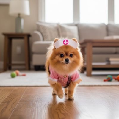 Déguisement Chien | Confortable Infirmière