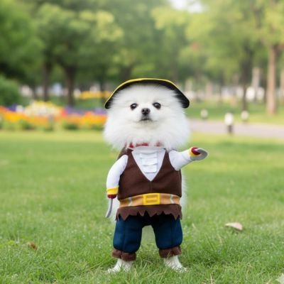 Déguisement Chien pirate parc