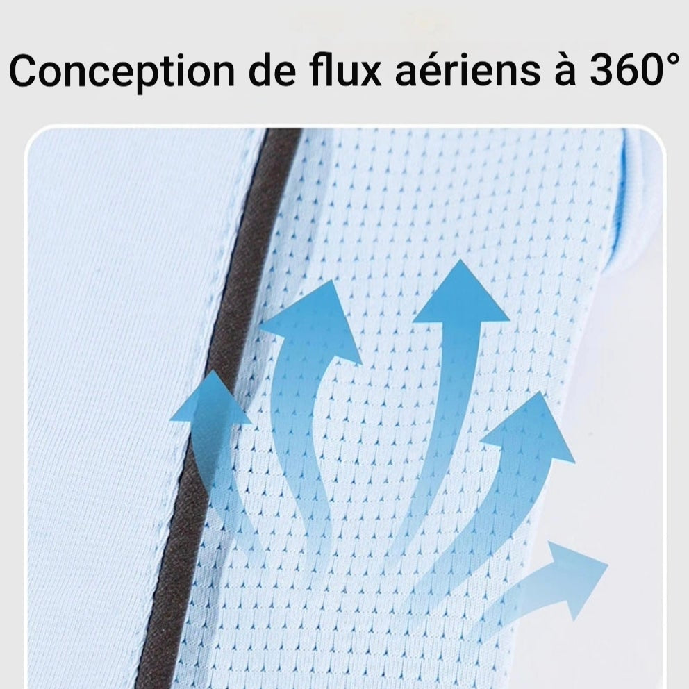 Gilet rafraichissant chien | Duo pull casquette flux 360