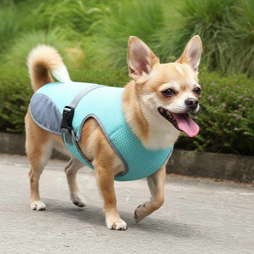 Gilet rafraichissant chien | Fraîcheur Durable chihuahua