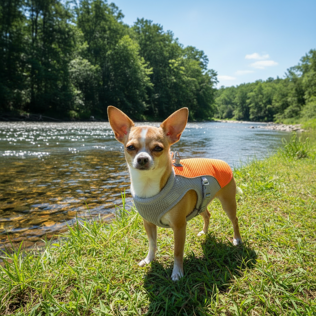 Gilet rafraichissant pour chien | Protection Anti-Chaleur chihuahua