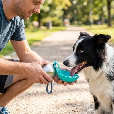 Gourde pour Chien | Portable Étanche portable