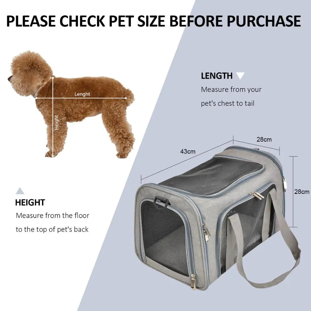 Sac transport chien - Confort Plus