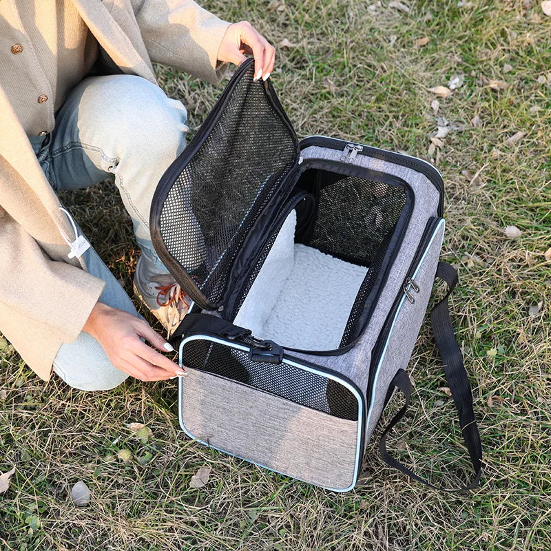 Sac pour transporter chien- Fashionable Expandable Satchel
