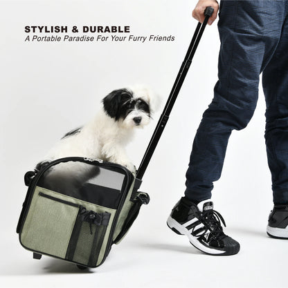 Poussette pour chien- Voyage Pratico-parfait