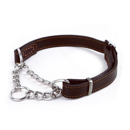 Collier pour chien cuir | Martingale Élégance