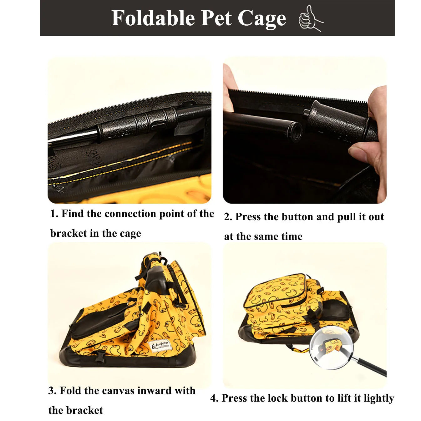 Chien sac de transport- Sac versatile pliant