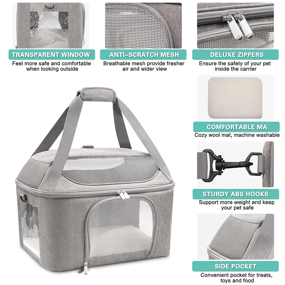 Caisse de transport chien- Outgoing bag.