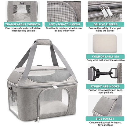 Caisse de transport chien- Outgoing bag.