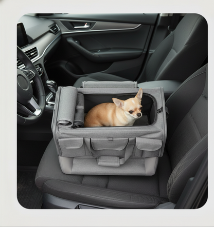 Cage chien- Roulante en mailles   39x60x43cm