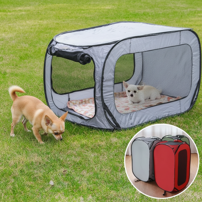 Caisse pour chien- Niche Pliable